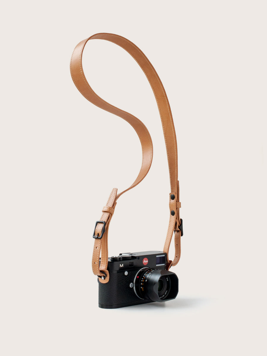 Ona presidio leather and canvas camera strap 2 outlets separate straps